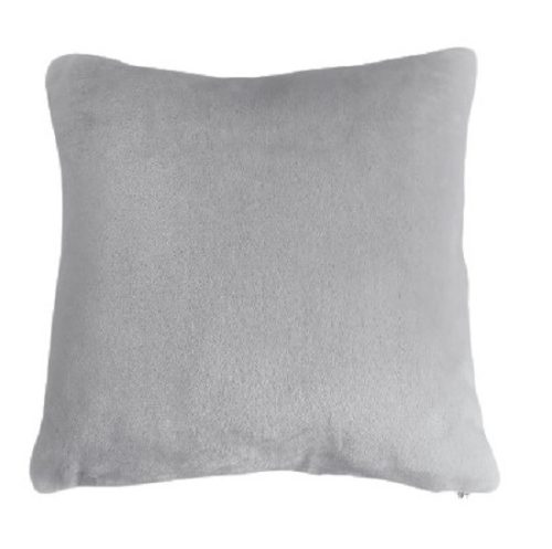 Puha Fleece párnahuzat szürke  